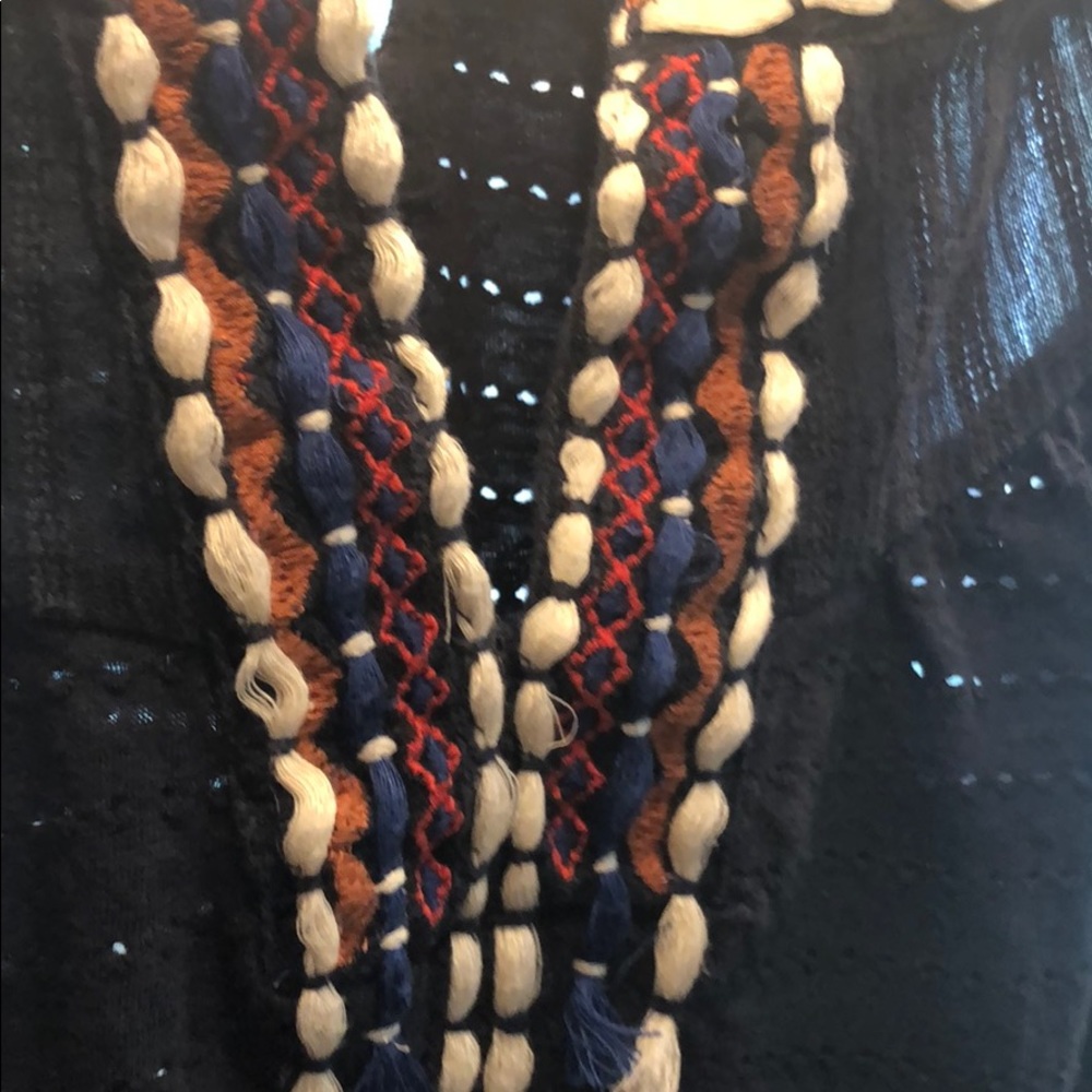 Lucky Brand cotton tank with gorgeous detail Small - Picture 4 of 5